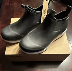 Chooka Lakemont Scoop Rain Boots, Womens Size 9 M, Black MSRP $85.