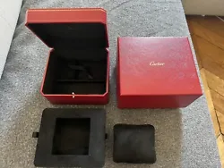 Cartier boite coffret montre/boîte à bijoux- Neuve.