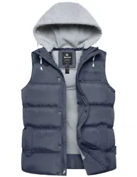 Enjoy form and function while you’re knee deep through your snowy adventures. Wantdo ladies vest is also lightweight,...