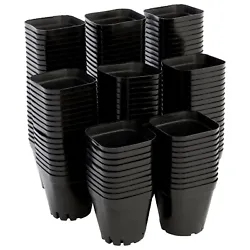 The pots are perfect for protecting vegetable and herb seedlings before transferring the young plants to raised garden...