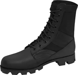 Leather Military Jungle Boots 8