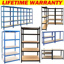 【Versatile】 It can be a vertical 4/5 tier rack or horizontal workbenches. 4/5 Tier open sides keep all stuff easy...