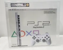 SONY PS2 Slim Ceramic White Console Version Playstation 2 Sealed VGA 85+ NM+.