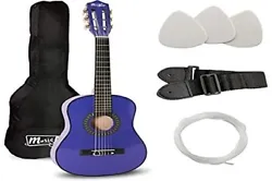 Junior: Perfect for kids first guitar both the body and the length have been designed to be easily reached by people of...