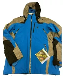 Spyder Leader. Stretch polyester plain weave 2L with Gore-Tex laminate and PFCecFree DWR. Textured nylon with Gore-Tex...