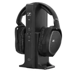 The Sennheiser RS 175 is a perfect complement to your home entertainment system. This digital wireless headphone...
