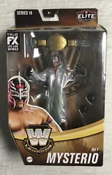 WWE Legends Elite Collection Rey Mysterio Action Figure - Series #16 NIBItem is brand new sealed in box.Good...