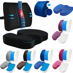 1 x Lumbar Support. Specification for Gel Seat Cushion. Size: Lumbar Support： 34 x 33 x 12cm /13.4 x 13 x 4.1in(L x W...