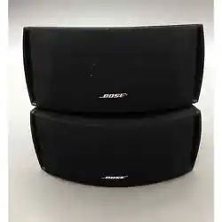 Bose CINEMATE 321 Speaker Black Surround Sound Stereo Gemstones Dual DriversThere is typical wear and tear apparent on...
