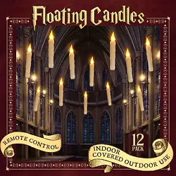 FLOATING CANDLES: Will transport you straight to the Great Hall at School of Witchcraft and Wizardry. How to attach...