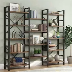 1 x Bookcase. Perfect storage for any space, like living room, bedroom or office. Show off family photos, novels or...