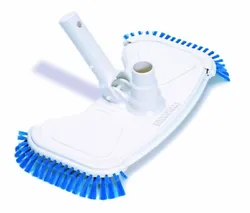 Keep the bottom of your pool is easy with this butterfly shaped Swimline Hydrotools pool vacuum with built in brushes...