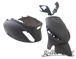 Tableau de bord noir mat Piaggio ZIP 2000 2 et 4 temps 4 pièces.
