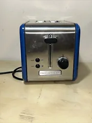 KitchenAid Rare Toaster Blue KTT200BW0 2 Slots For Bread Or Bagels. Condition is Used. Shipped with USPS Priority Mail.