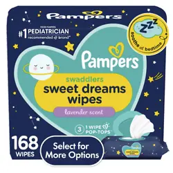 Safe to use on your baby from head to toe, Sweet Dreams wipes are hypoallergenic and free of parabens and latex....