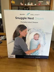 Baby Delight Snuggle Nest Dream Portable infant sleeper-New In Box! 0-6m.