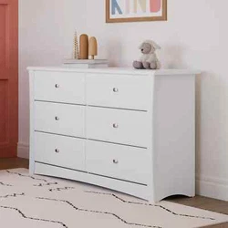 ID7103K Crescent 6 Drawer Dresser AC 20220513 (GM DS1310). Drawer Interior. Drawer Safety Stop. Drawer Glide Material....