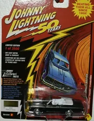 JOHNNY LIGHTNING 50 YEARS 1969 CHEVY IMPALA CONVERTIBLE VERSION B RELEASE 1 WITH RUBBER TIRES LIMITED 1 OF 3500.