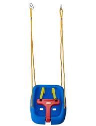 This child swing can support up to 50 lbs. CONVERTIBLE SWING SEAT Since this swing with a baby seat can also...