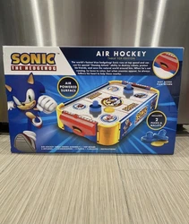 New Sonic the Hedgehog table top air hockey game. Includes table (assembly required), top board, 2 returns, 2...