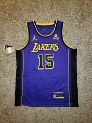 New Austin Reaves Los Angeles Lakers nba authentics Statement Edition Jersey Large
