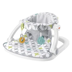 This portable baby seat features a sturdy base with a soft seat pad and wide leg openings for added comfort and...