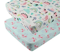 Universal Fit There is a strong elastic band at the bottom, our product is suitable for all brand crib mattresses, the...
