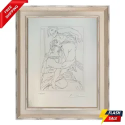Title: Lysistrata,1934. PABLO PICASSO. PABLO PICASSO HAND SIGNED PRINT WITH COA. Artist: Pablo Picasso (1881-1973)....