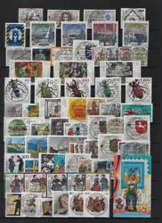 ALLEMAGNE RFA Année 1993 complète en oblitéré avec le bloc 26 et le timbre issu du bloc. VOIR SCANN.