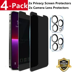 📲[Anti-Spy Tempered Glass] Choose the most appropriate color depth for the anti-peep coating, while satisfying...