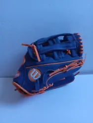 Wilson A450 Baseball Glove A04RB2212AMF Amazin Mets Blue & Orange 12