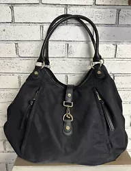 Calvin Klein Black Nylon Purse Large Tote Bag RN54163. CA57151Good condition