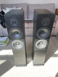 Polk audio speaker tower pair.