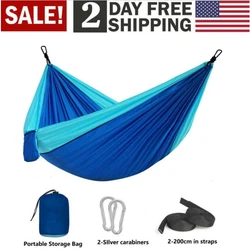 Material And Processing Characteristics The hammock is made of super strong 210T parachute nylon material. So its very...