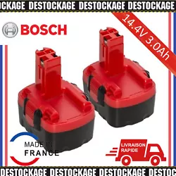 Fonctionne bien avec les outils électriques 14.4v pour Bosch. Tension: 14,4V || Capacité: 3000mAh/3.0Ah || Type de...