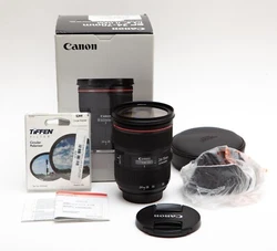 Canon EF 24-70mm f/2.8 L II USM (USA) + Polarizer. Up for sale is a fantastic Canon 24-70mm f/2.8L II --actual pictures...
