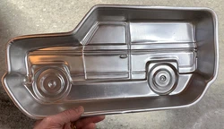 Vintage 1980!Free Wheelin Truck Cake Pan for Fathers Day16