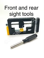 The latest version of our famous Glock rear sight tool that works on ALL Glock pistols is here! This high quality,...