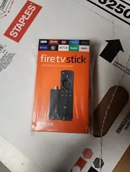 Amazon Fire TV Stick with Alexa Voice Remote - Black.  This is an unopened 2nd generation 1080p Amazon fire stick. ...