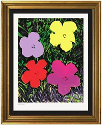 This lithographic print was made from an original creative reproduction of the Andy Warhol masterpiece. Andy Warhol...