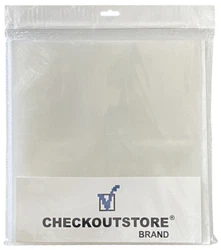 CheckOutStore 33 1/3 Record Album Sleeves are archival quality product made of Clear flexible CPP polypropylene....