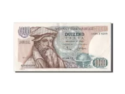 Billet, Belgique, 1000 Francs, 1975, 1975-08-07, SUP.