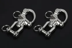 For when the application does not require the snap shackle to be frequently removed, the eye swivel snap shackle is...
