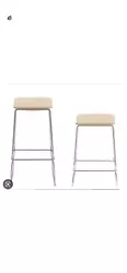 Open box returnClean and elegant. Coalesse, Last Minute is an elegant stool available in two heights. Trivalent chrome...