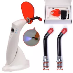 FDA Dental Use LED Curing Light Wireless Composite Resin Cure Lamp 5W 1500MW Functional features：. 2.1pc LED curing....