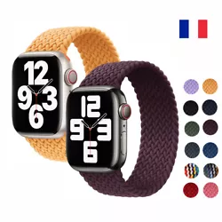 Compatible tous les modèles apple watch 38/40/41mm et 42/44/45mm，Apple Watch series 8 7 6 5 4 3 2 1 SE. Matériaux:...