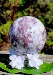 WEIGHT: 255g. COUNTRY OF ORIGIN: Mozambique. NOTE: The Red Tourmaline crystal sphere you see in my photos is the exact...