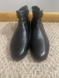ALDO Chelsea Dress Elegant Boots, Mens Sz. 10 Black Leather.