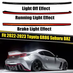 2022-2023 Toyota GR86 Subaru BRZ. 1×Breathing tail lights. After service Notification：. Lightweight design. A great...