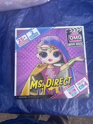 LOL Surprise OMG Movie Magic ~ Ms. Direct ~ Fashion Doll ~ 25+ Surprises!.
